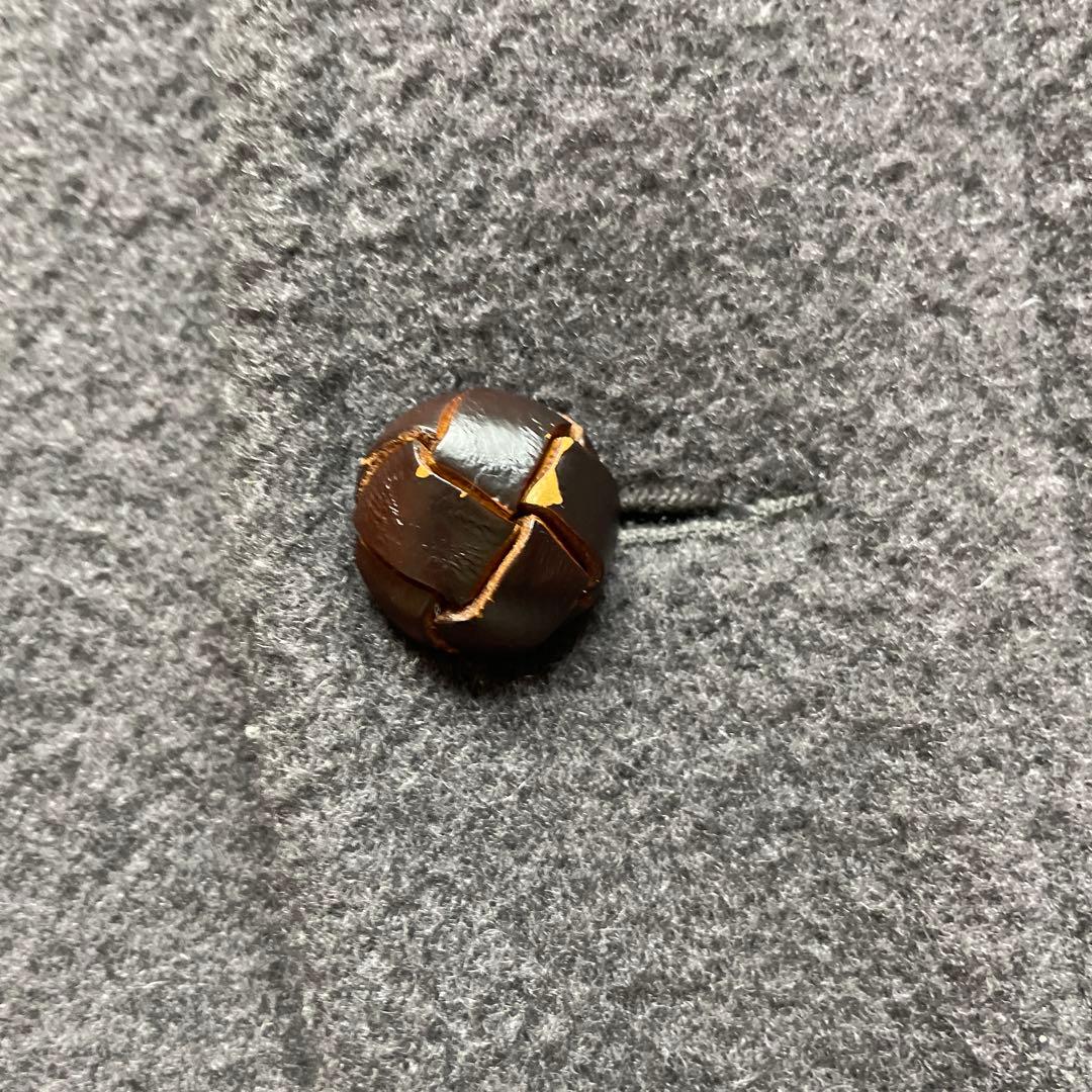 美品✨　DANTON ウールモッサ　ジャケット　コート　くるみボタン　L 40