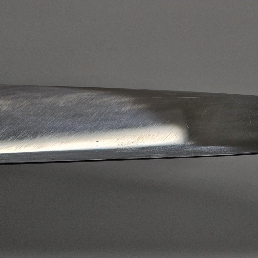 【希少】重房作 柳刃包丁 尺 鍛地/美しい刃文・鞘付木箱