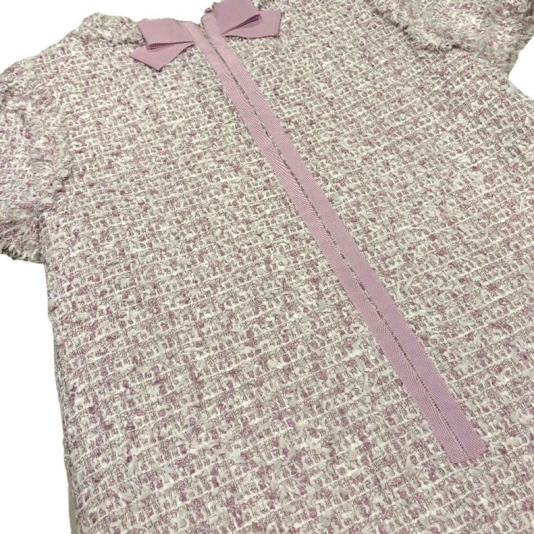 M's GRACY ツイード ワンピース