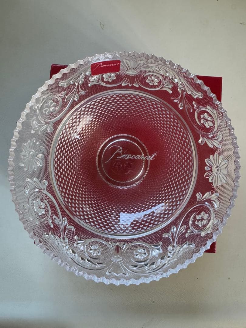 Baccarat クリスタルボウル 直径約12センチ　【新品未使用】　値下げ中