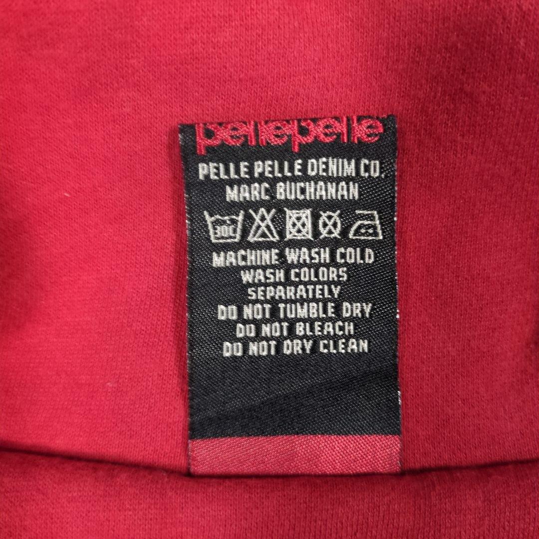 pellepelle 赤 グレー セットアップ2XL