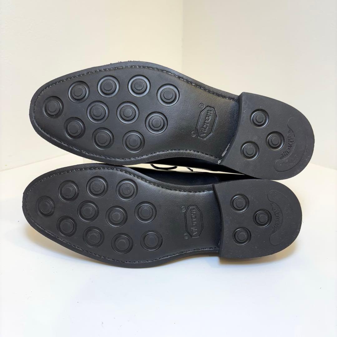 (美品)Berwick 5224 ストレートチップ 黒 24.5cm