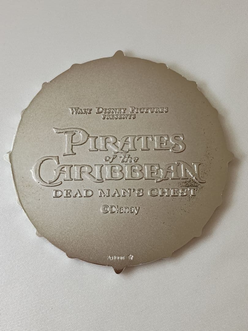 【希少】パイレーツ・オブ・カリビアン　純銀製メダル　約113g