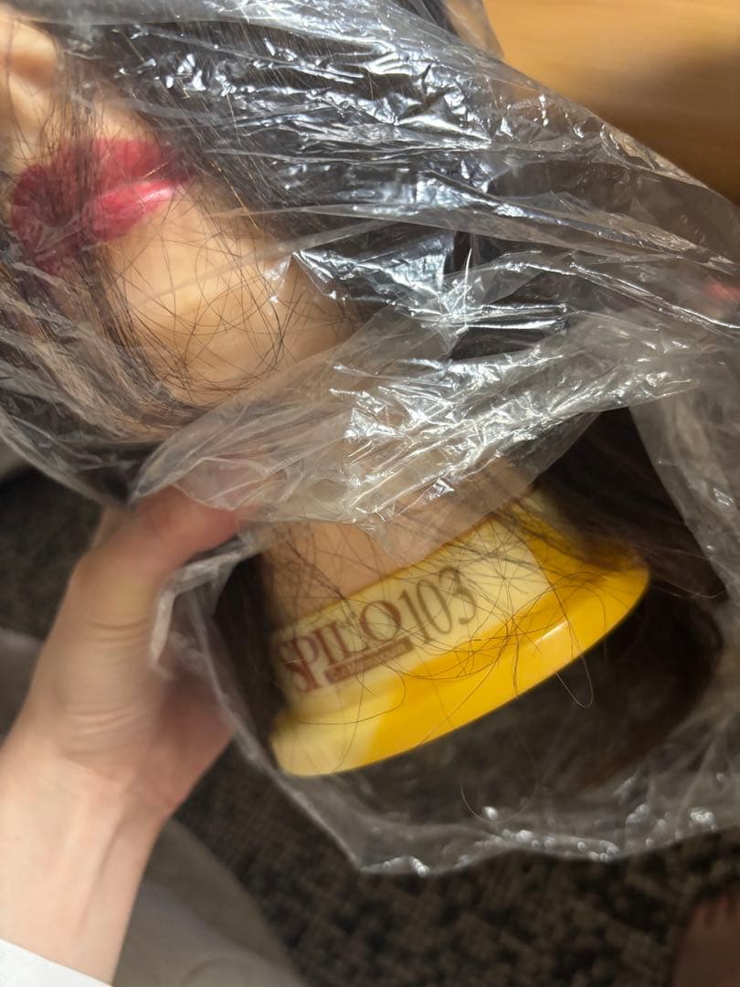 ＊s.rioi ＊SPILO 103 カットマネキン カット練習用　8体