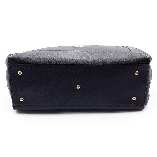 ◆美品◆ エムシーエム MCM ハンドバッグ トートバッグ 鞄 レザー 黒系