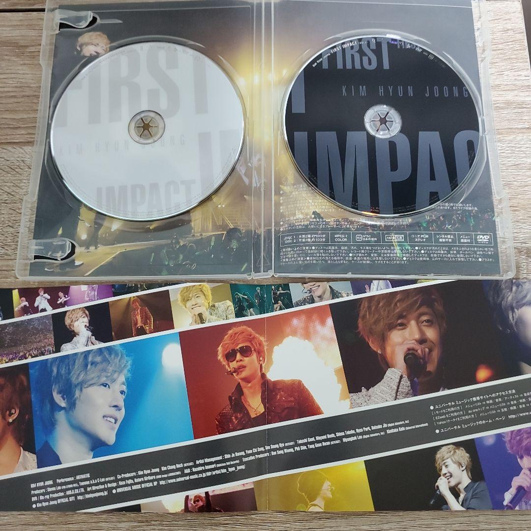 キムヒョンジュン FIRSTIMPACT DVD 初回限定盤2枚組 SS501