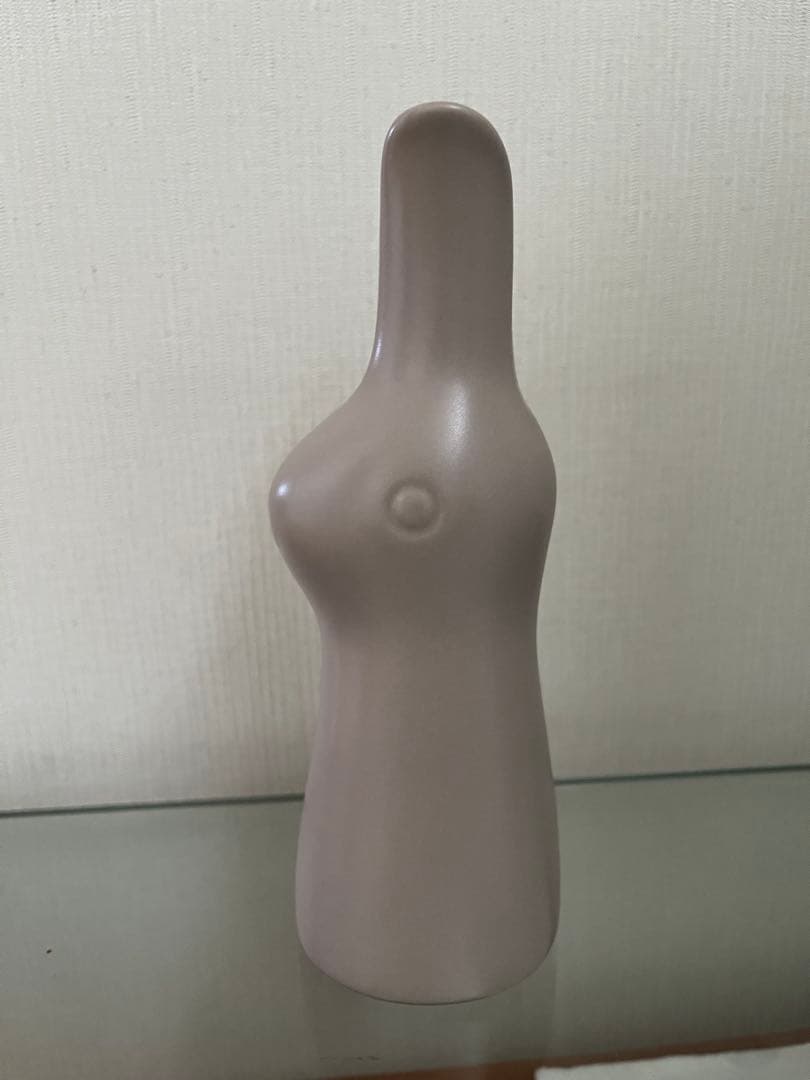 鹿児島睦　うさぎ花器　廃盤　レア色