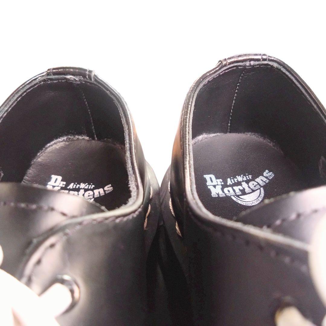 極美品 ドクターマーチン 3ホールシューズ 24757 UK5 ブラック