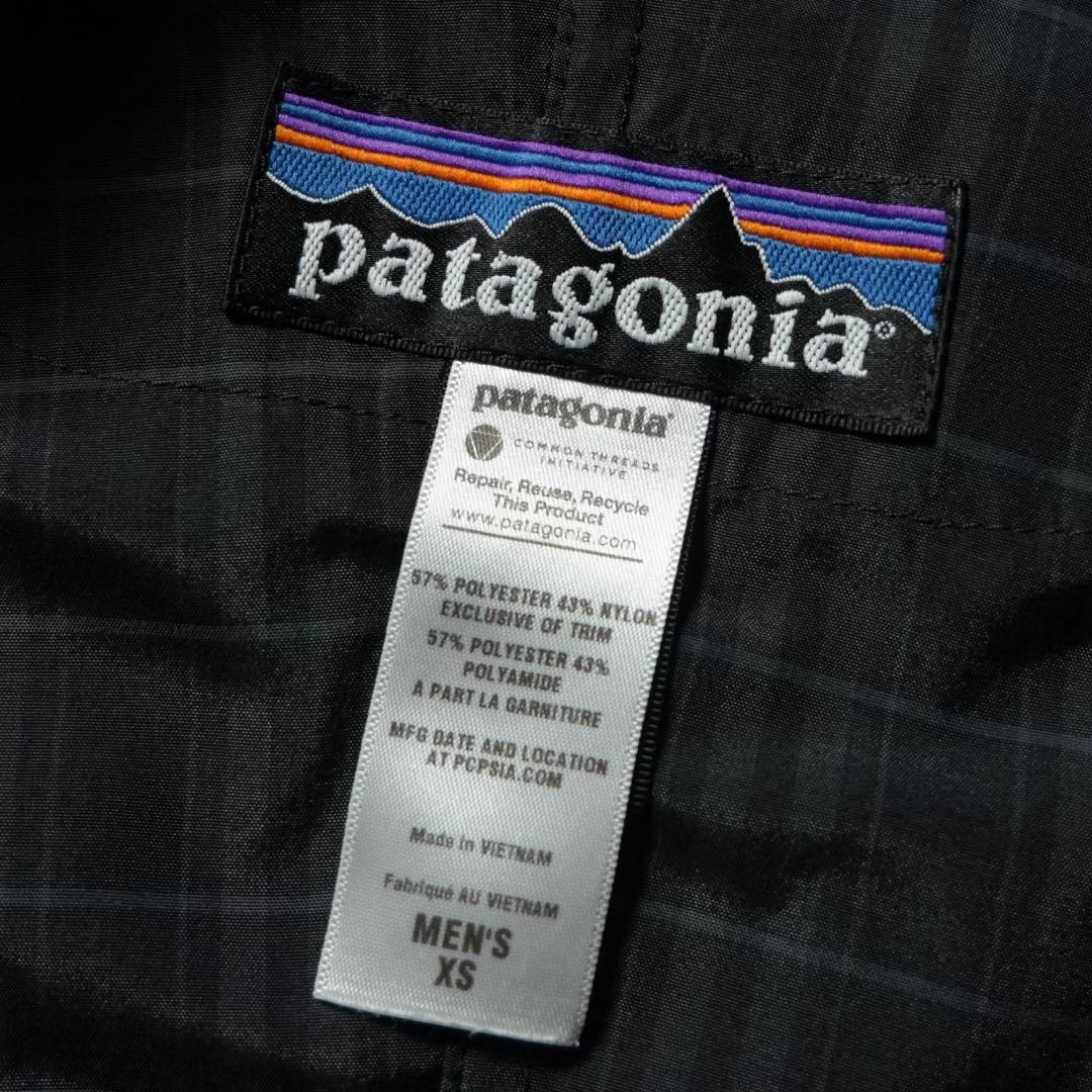 y2k Patagonia チェック柄 フードナイロンジャケット テック系