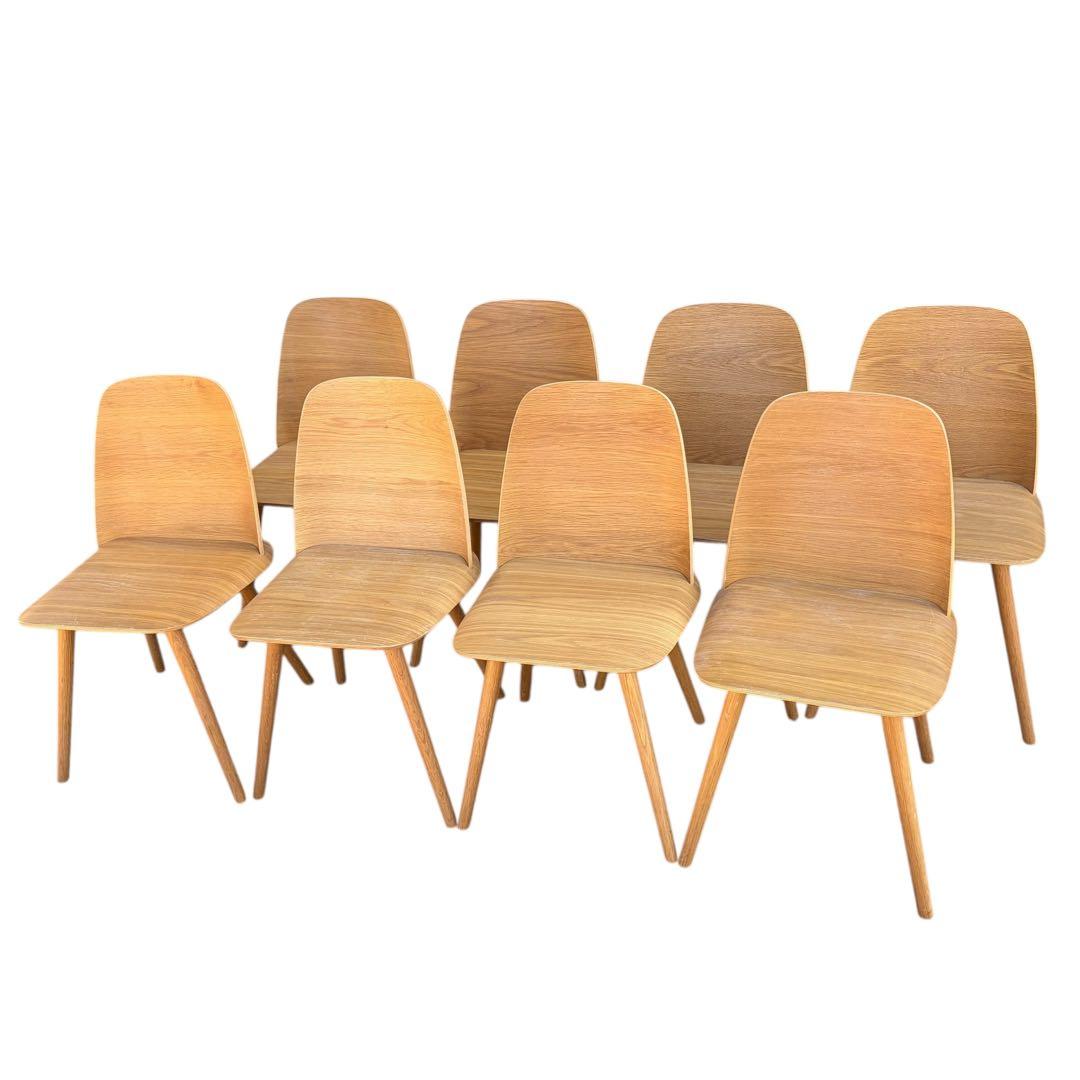【美品】muuto ムート Nerd Chair ナードチェア オーク 2脚分①