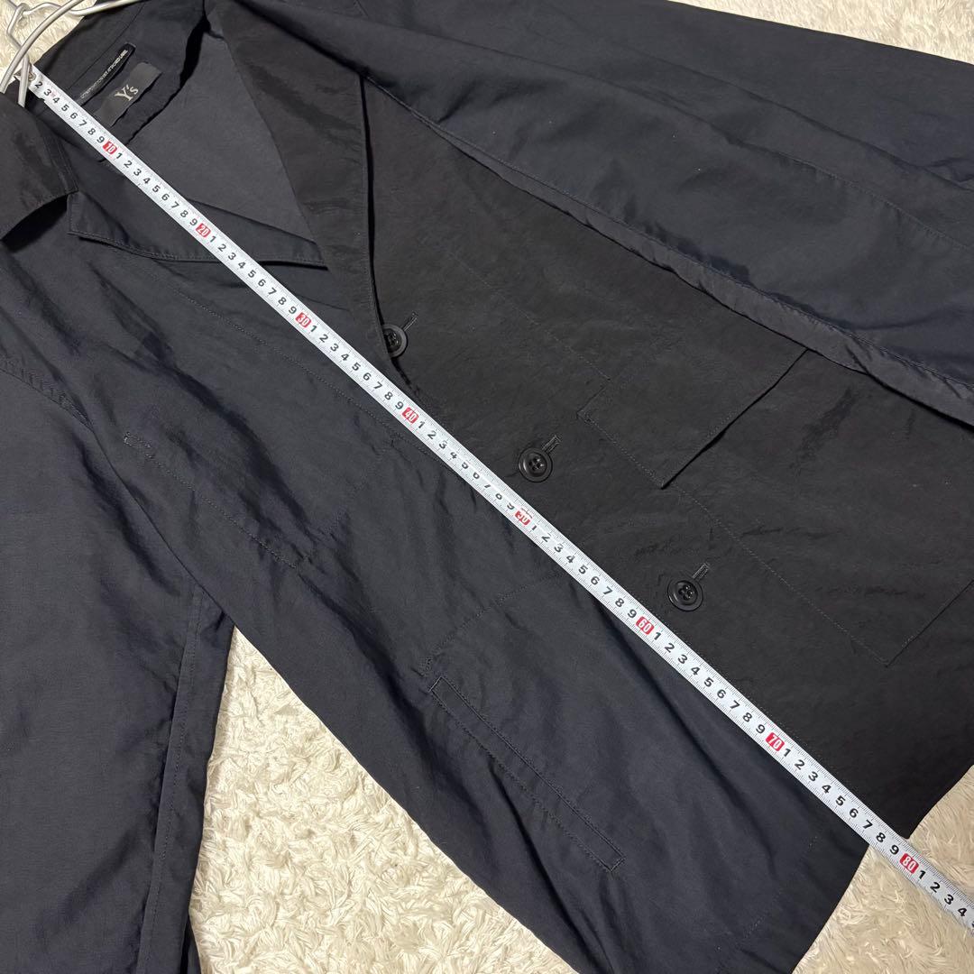 希少✨ Y's アシンメトリー テーラードジャケット 変型 ブラック22ss