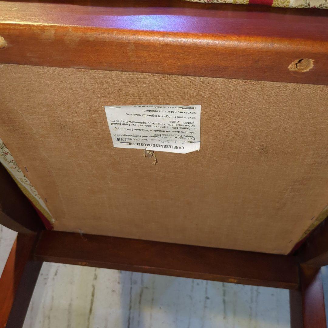 イギリス ヴィンテージ家具 ダイニングチェア アームチェア 椅子⑤