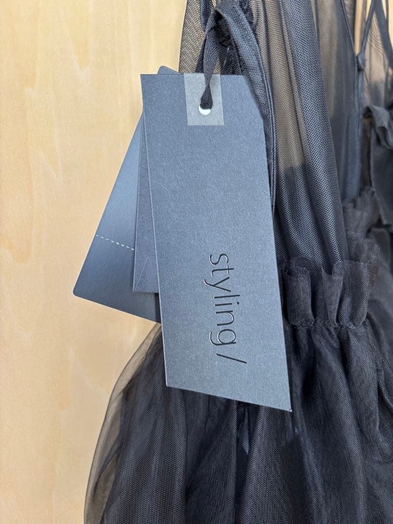 最終値下げ❗️styling/フリルチュール2WAYトップス