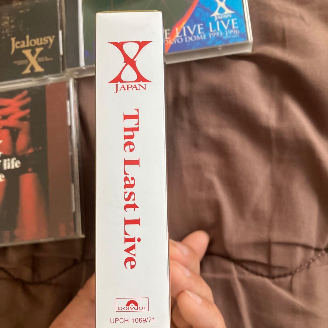 X JAPAN ベスト　リマスター　ライブアルバム　廃盤レア