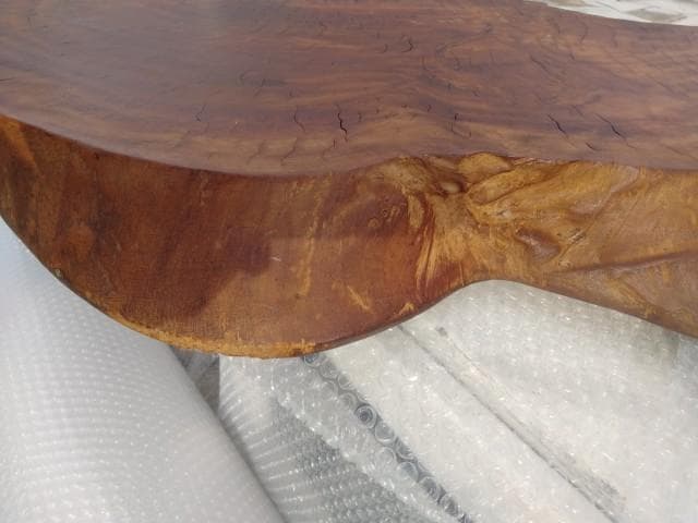 花台　大型　ケヤキ　欅　100x60x6cm　16kg