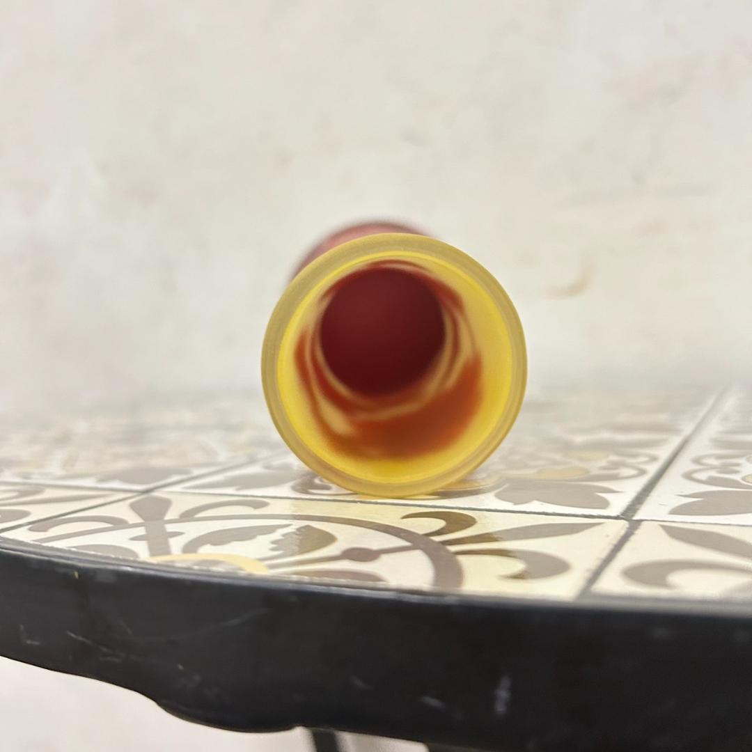 【証明書】　エミールガレ 　花瓶　カメオ彫り　被せガラス　高さ19cm