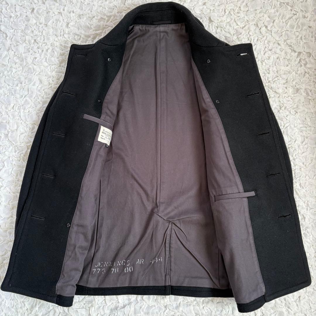 美品 フェローズ USNAVY仕様10ボタン pコート