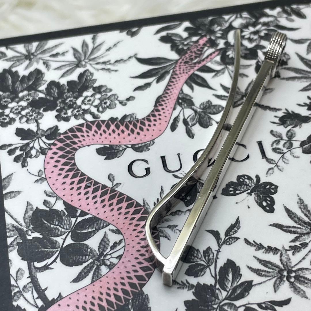 【極美品】GUCCI グッチ タイピン インターロッキングG シルバー 925
