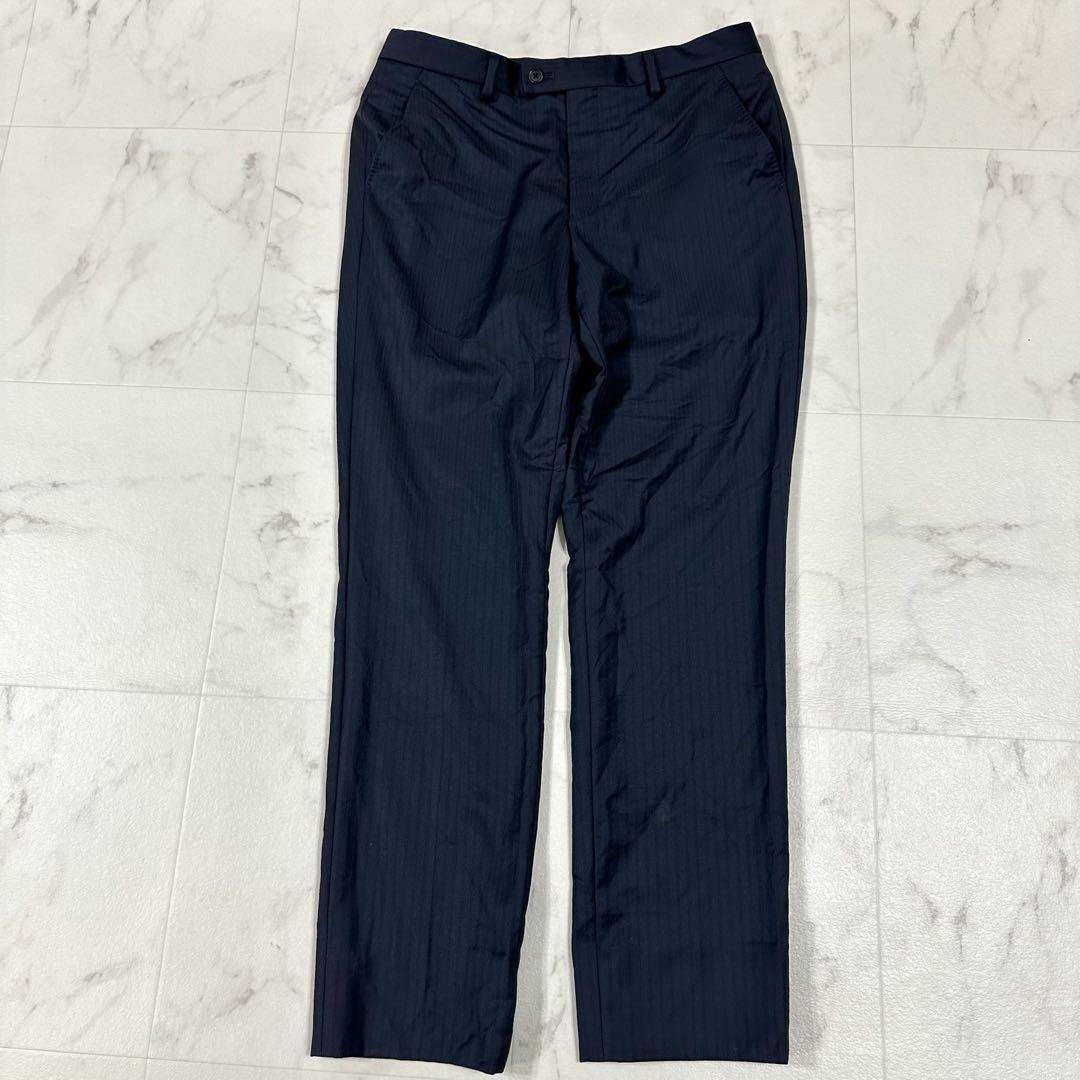【美品】Paul Smith✖︎Zegna 現行タグ セットアップ　ネイビー　L