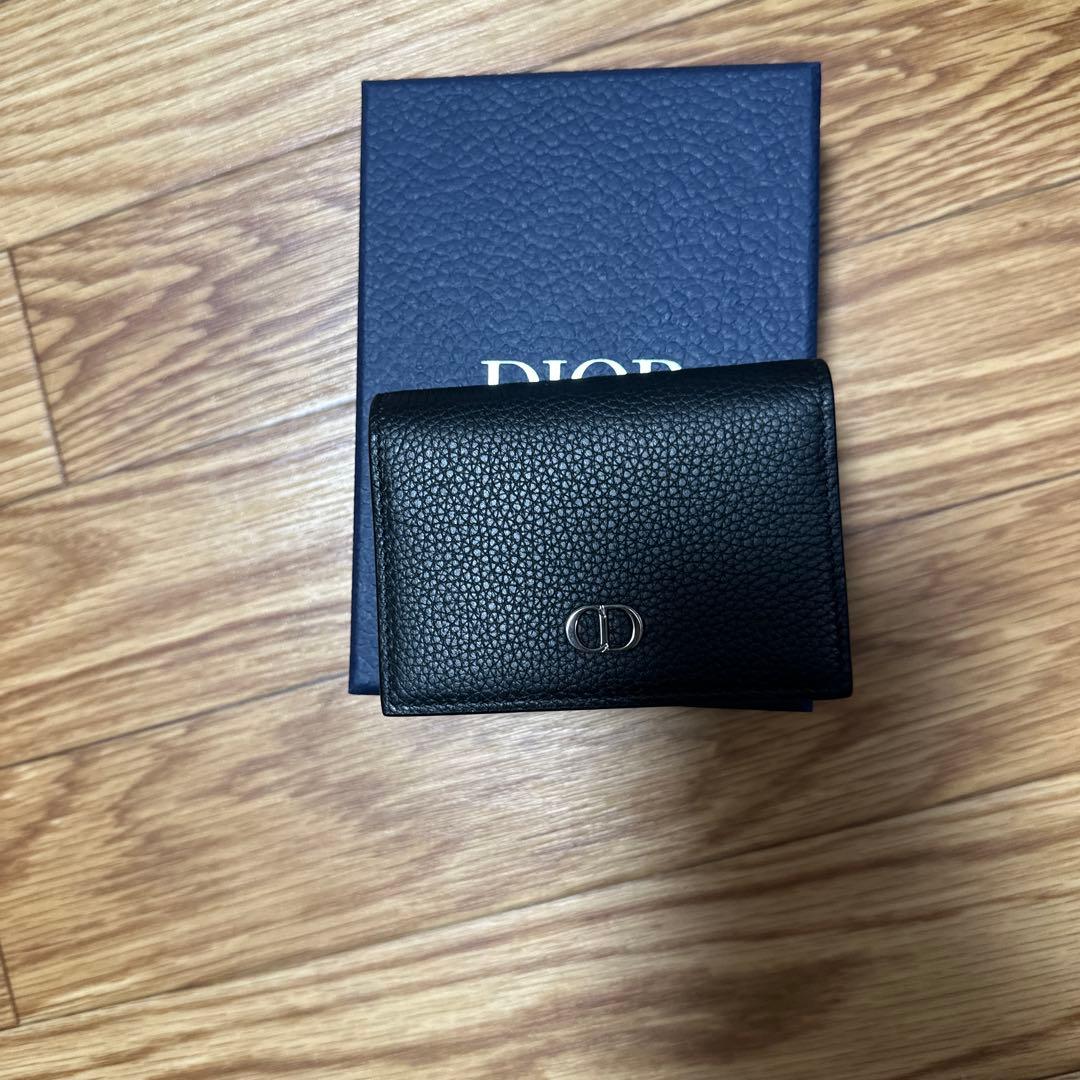 DIOR ブラックレザー 名刺入れ、カードケース