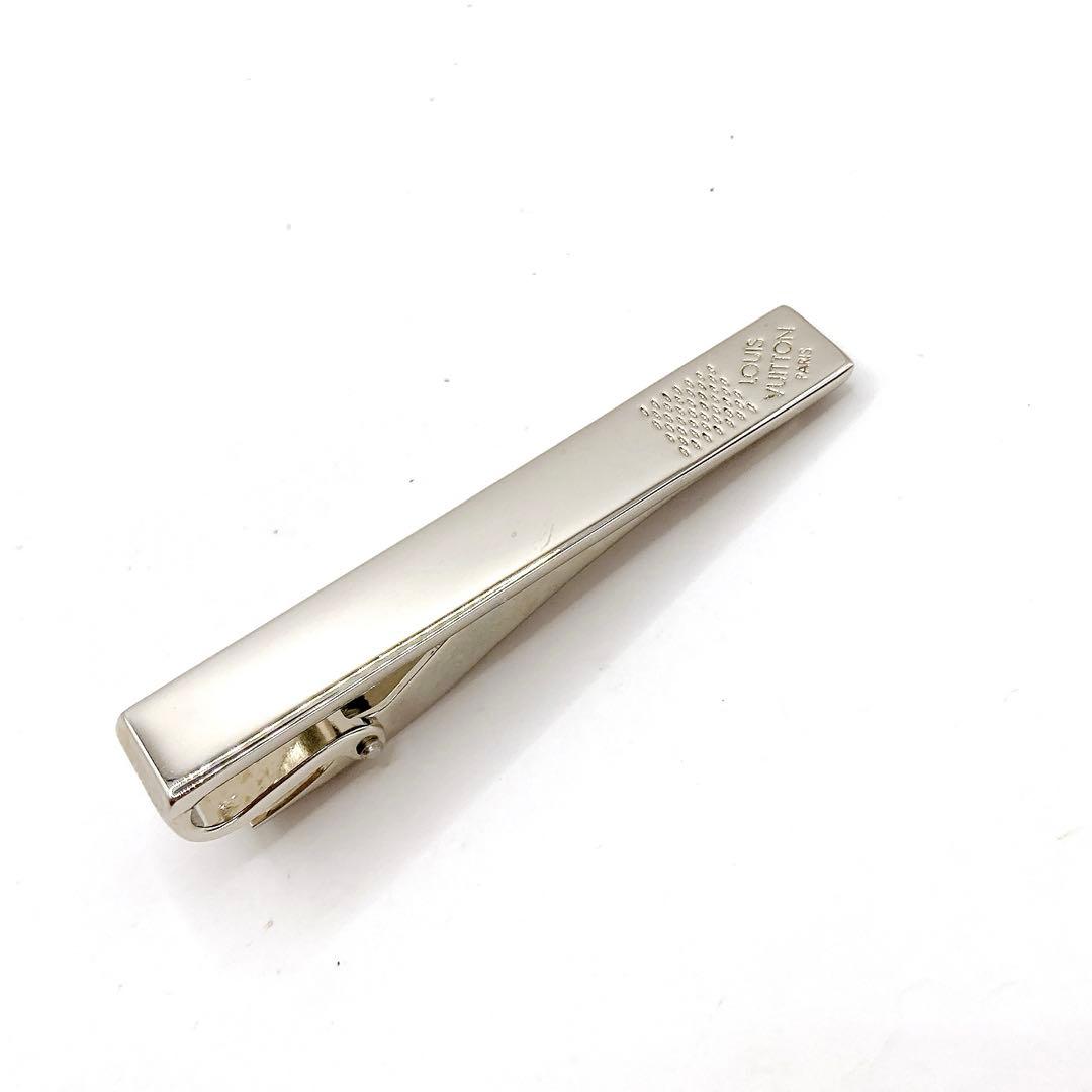 極美品✨ルイヴィトン　パンス　クラヴァット ダミエ　タイピン　M61976