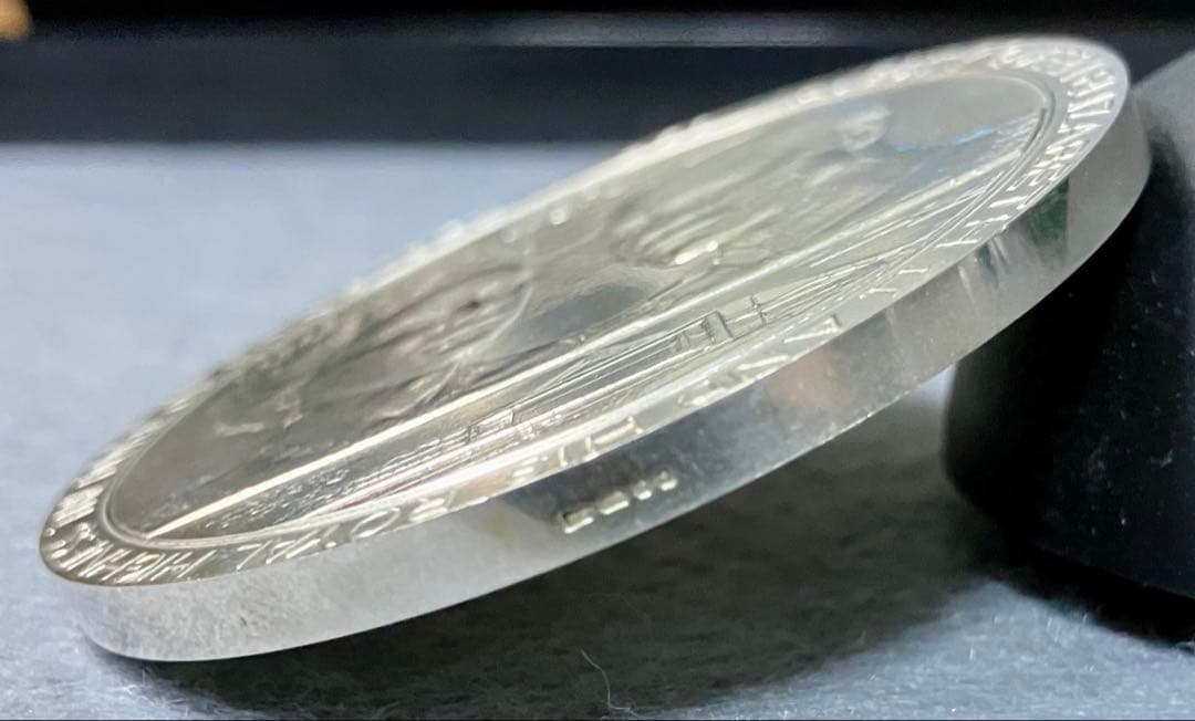 天皇皇后両陛下御訪英記念 1971年 英国製 銀製 925シルバー 約62グラム