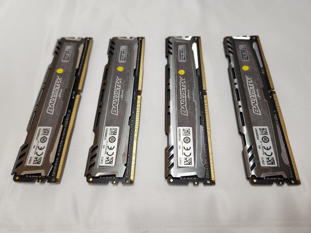 32GB[8GB*4枚] Crucial DDR4-2666