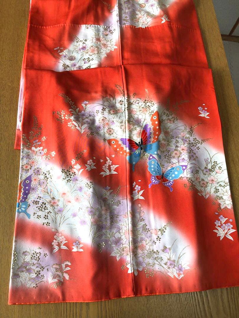 七五三 祝い着　襦袢共