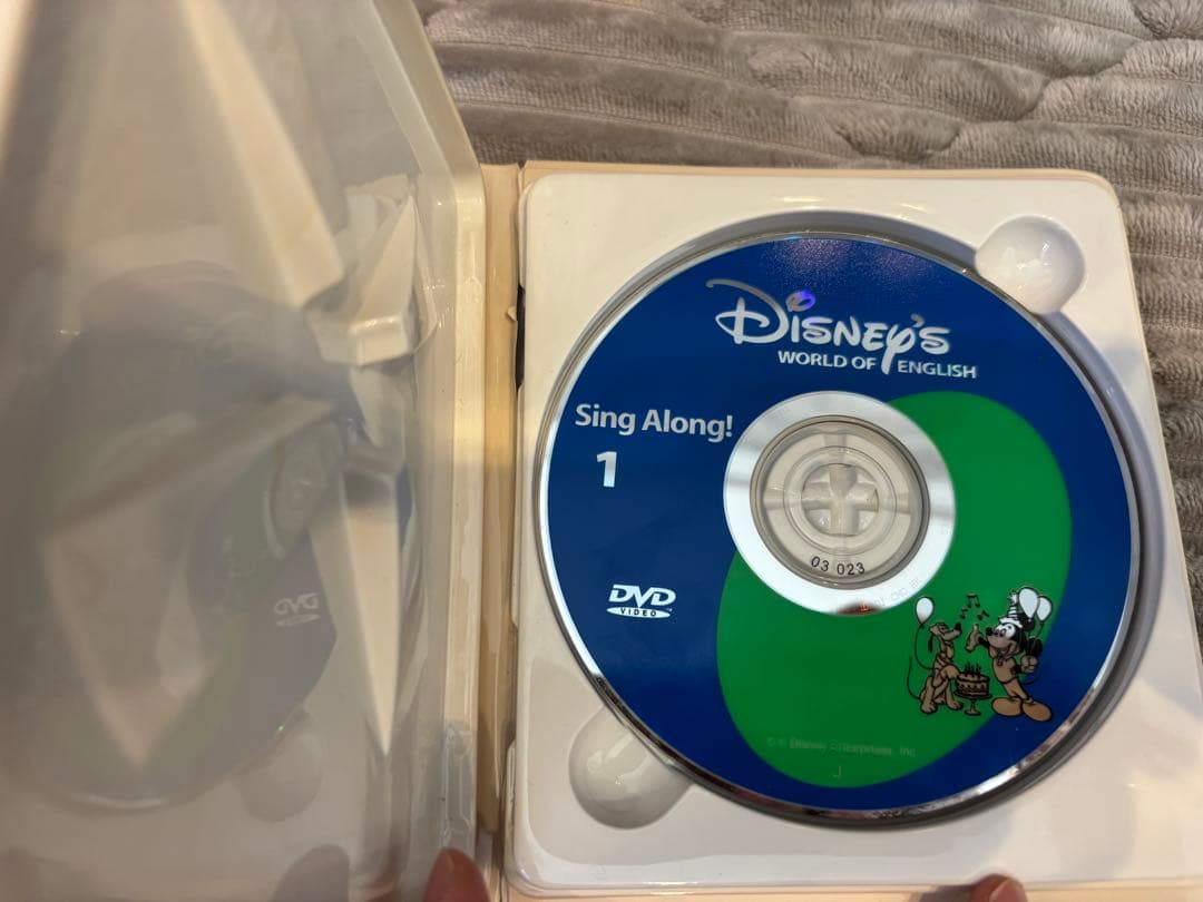 ディズニー英語システム/シングアロングDVD1-4(旧子役)