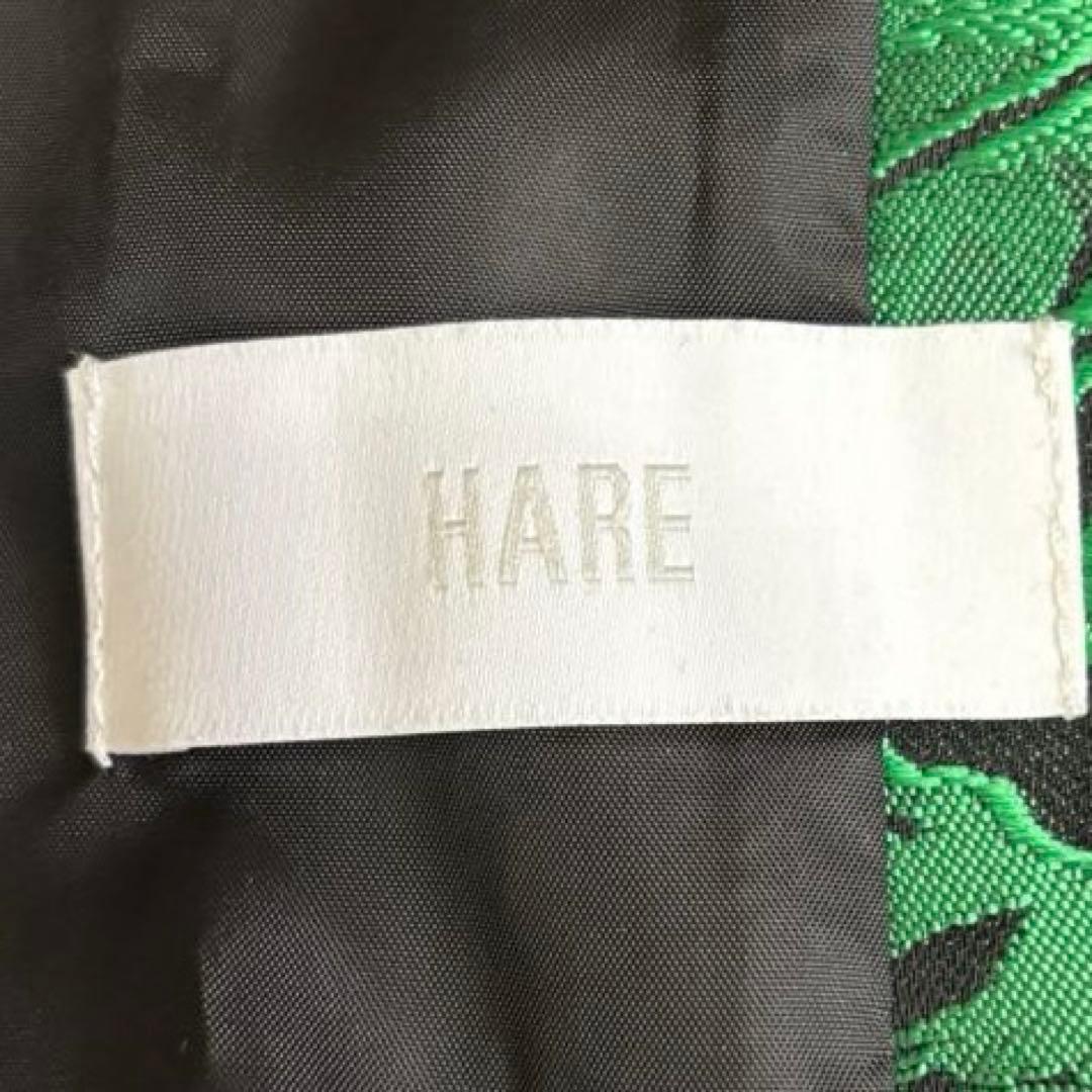 HARE ハレ　ジャガード　ロングワンピース　オケージョン　シアー