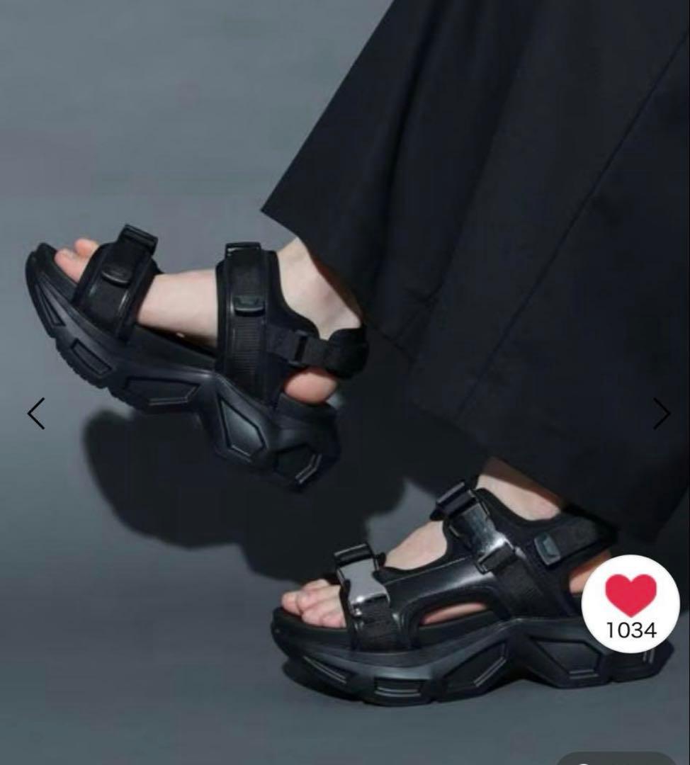 リ*ア様 HARE ビルディングソールサンダル