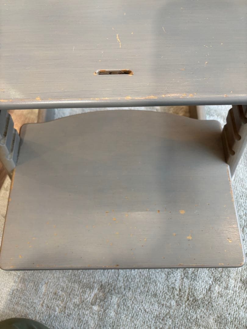 【希少カラー】ストッケトリップトラップ　オーク材　グレーウォッシュ