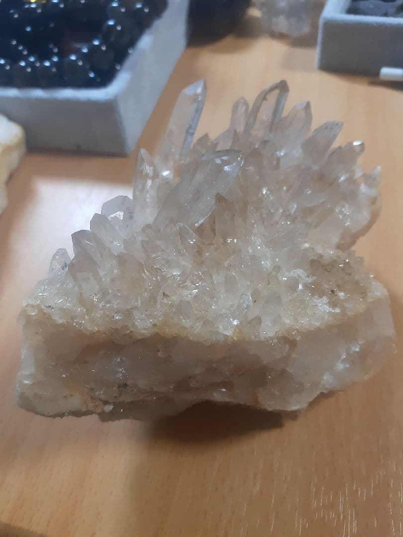 マニハール産　スモーキークォーツ　クラスター