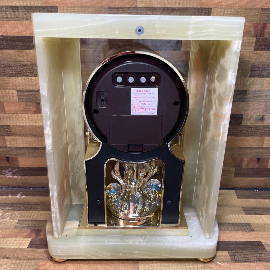 QUEEN ELIZABETH 2 大理石 置き時計 重厚 高級 レトロ