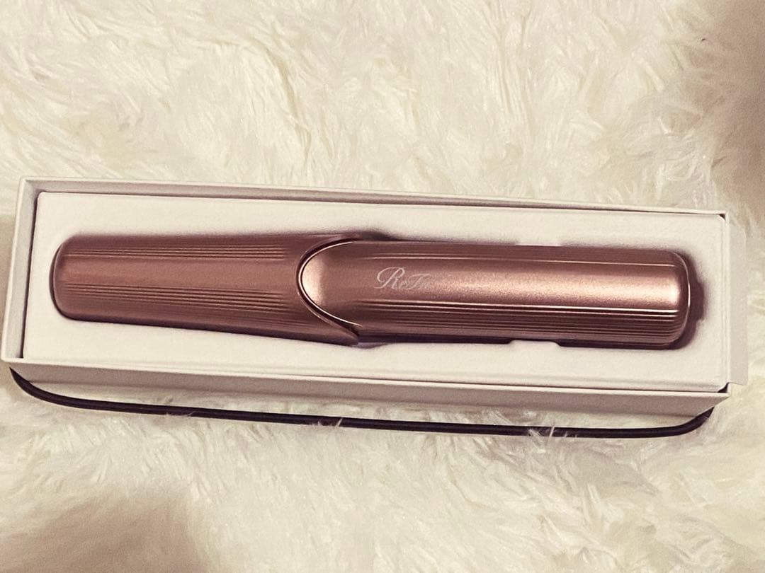 リファ フィンガーアイロン　ＳＴ ピンク ヘアアイロン ReFa 未使用