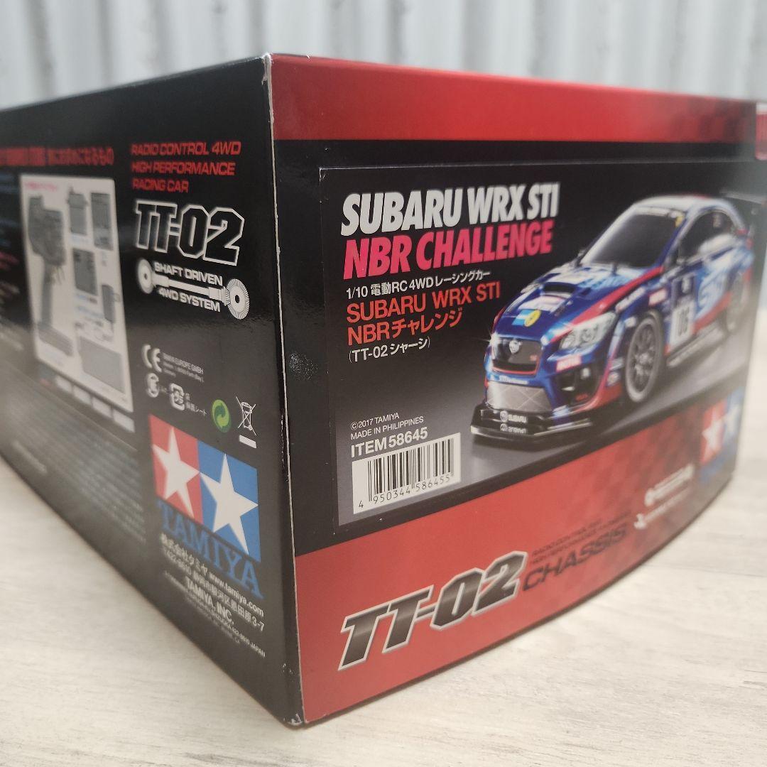 [お値引き中]TT02シャーシ WRX-STI　NBR-CHALLENGE