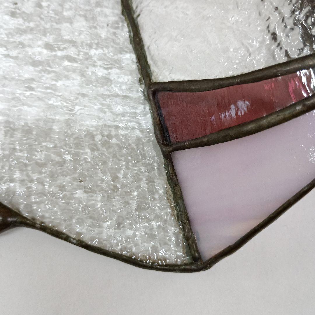 レトロ　ステンドグラス 六角形 ペンダントライト　吊り下げランプ　1灯