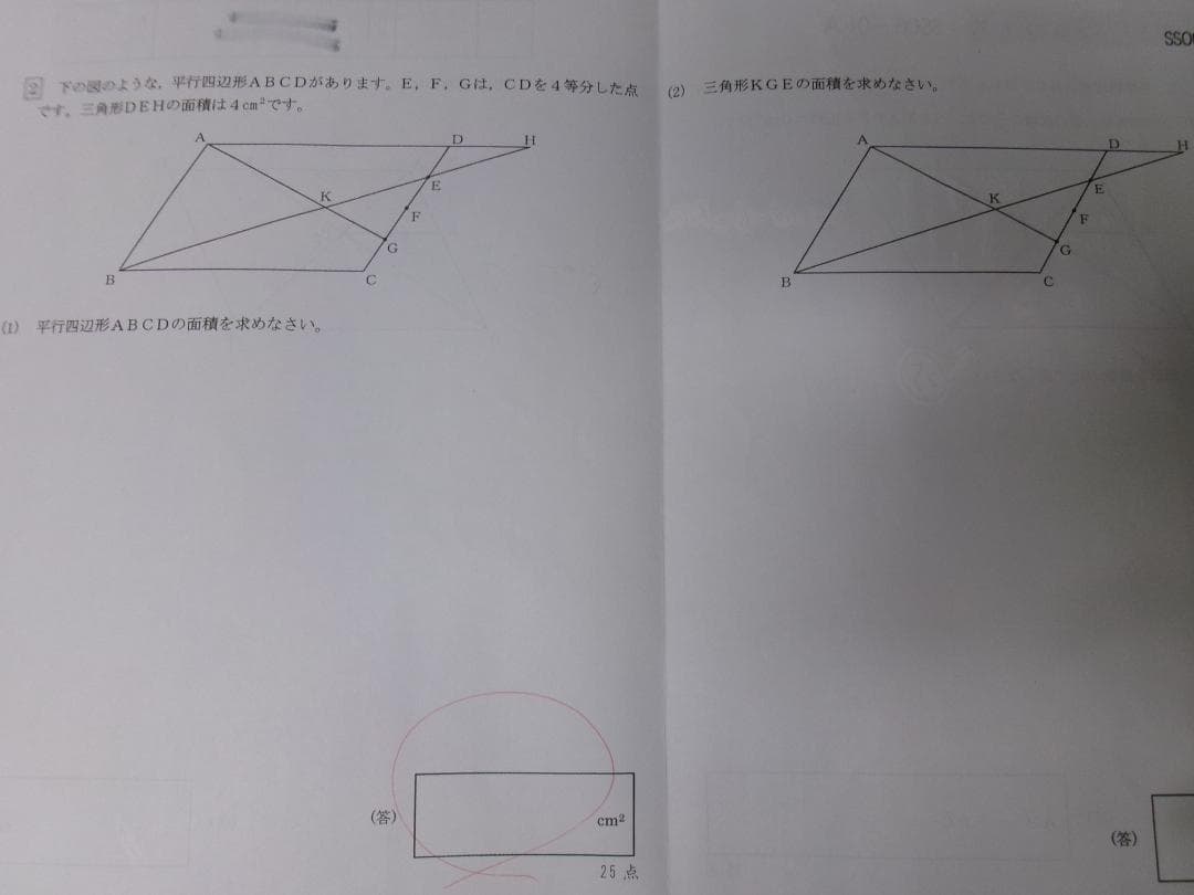 サピックス・ＳＳ特訓＊６年＊算数／鴎友 対策プリント＊全１４回 Aプリント完全版