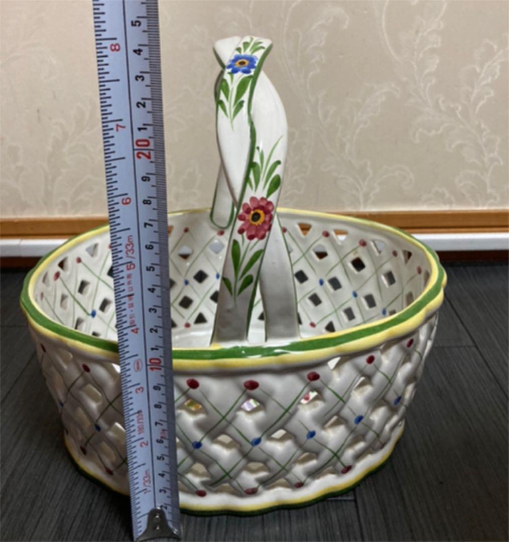 フルーツ バスケット　陶器