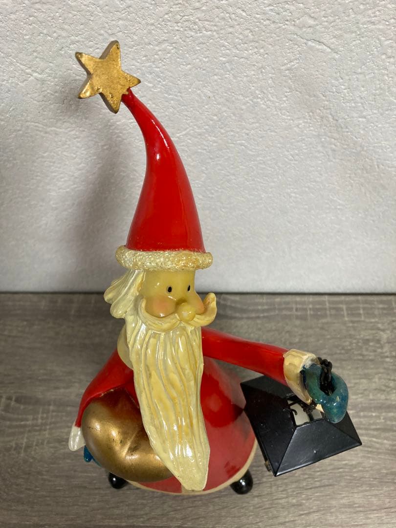 ☆ サンタ サンタクロース 置物 クリスマス オブジェ 飾り インテリア 陶器☆