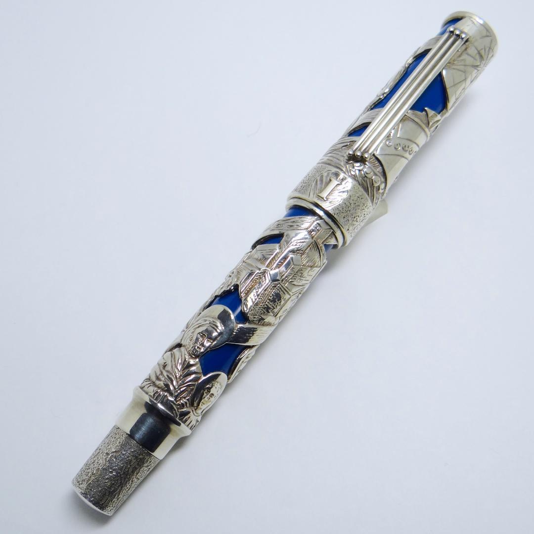 【買得定価35万】OMAS オマス ローマ2000 スターリングシルバー 万年筆
