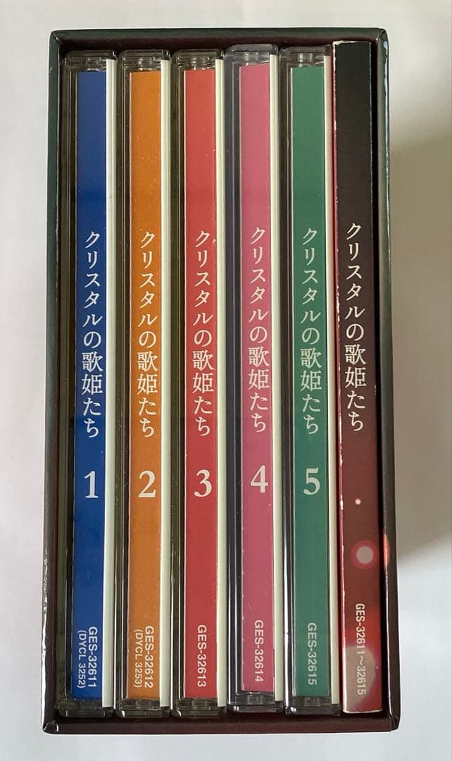 クリスタルの歌姫たち 80年代女性ポップソング 6枚組