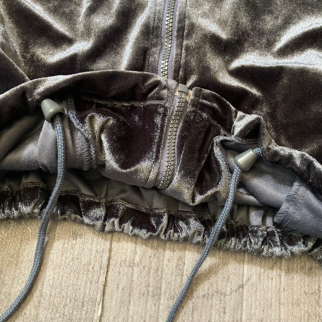 トップス 90s santafe velour setup black XL