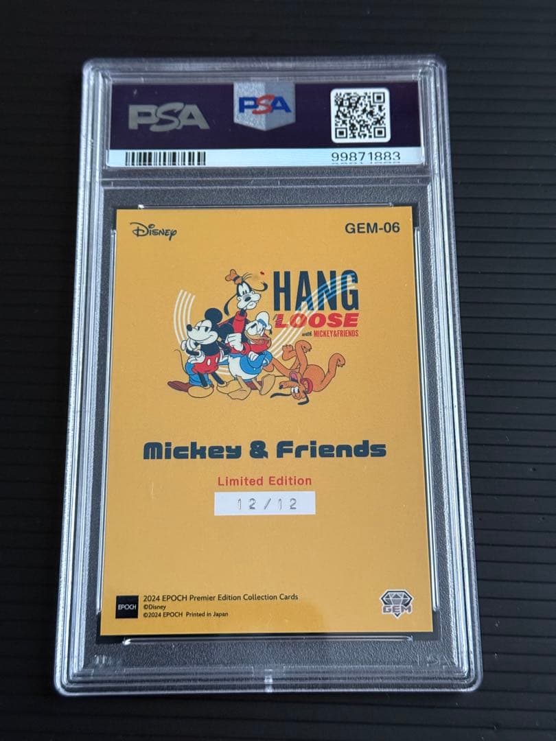 世界12枚限定　2024DisneyEpochスペシャルインサートカード