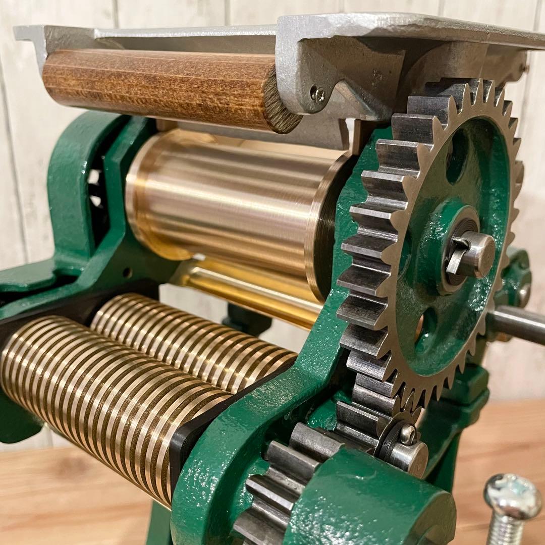 小野式製麺機　両刃【260103】説明書コピー.トラブル予防ガイド.麺帯ハンガー