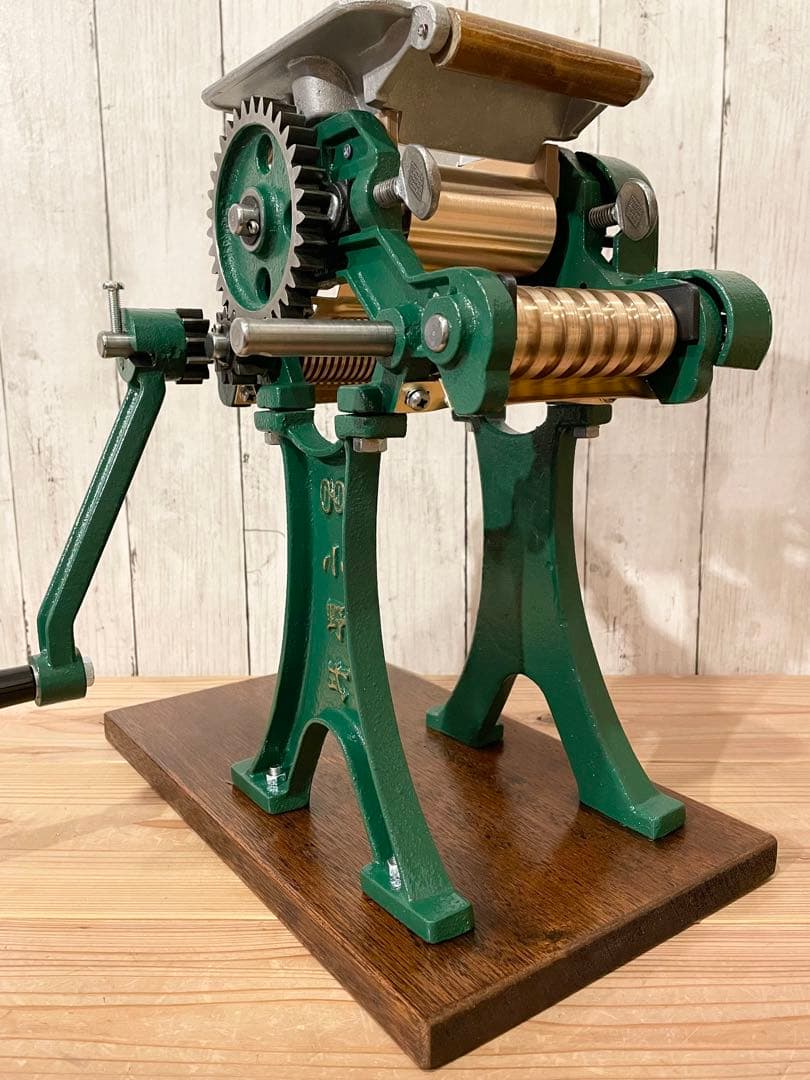 小野式製麺機　両刃【260103】説明書コピー.トラブル予防ガイド.麺帯ハンガー