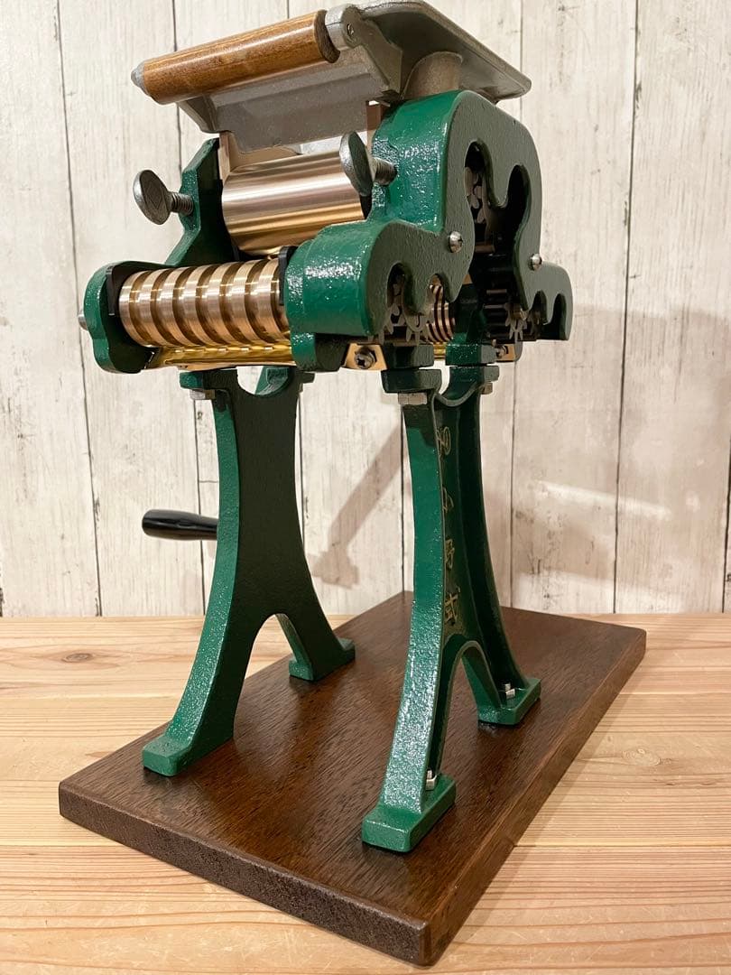 小野式製麺機　両刃【260103】説明書コピー.トラブル予防ガイド.麺帯ハンガー