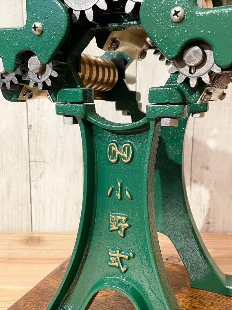 小野式製麺機　両刃【260103】説明書コピー.トラブル予防ガイド.麺帯ハンガー