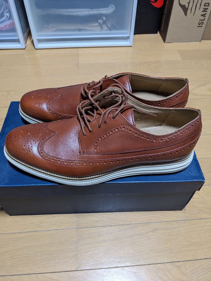COLE HAAN コールハーン ブラウン ウィングチップ オリジナルグランド