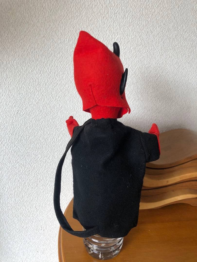 ビンテージ　デビル 悪魔　シュタイフ　パペット　手踊り人形　アンティーク　レトロ